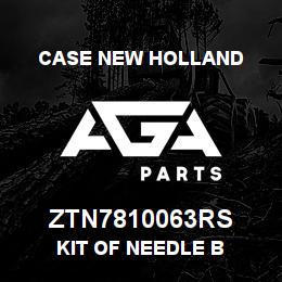 ZTN7810063RS CNH Industrial KIT OF NEEDLE B | AGA Parts