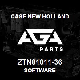ZTN81011-36 CNH Industrial SOFTWARE | AGA Parts