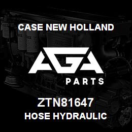 ZTN81647 CNH Industrial HOSE HYDRAULIC | AGA Parts