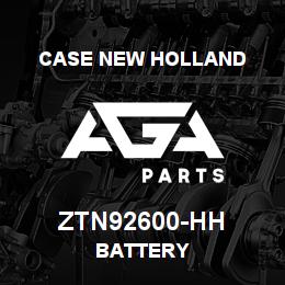 ZTN92600-HH CNH Industrial BATTERY | AGA Parts