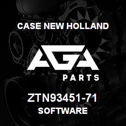 ZTN93451-71 CNH Industrial SOFTWARE | AGA Parts