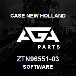 ZTN96551-03 CNH Industrial SOFTWARE | AGA Parts