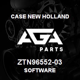 ZTN96552-03 CNH Industrial SOFTWARE | AGA Parts