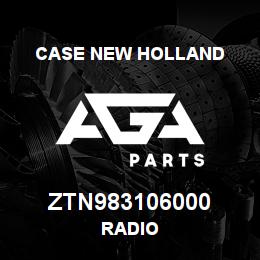 ZTN983106000 CNH Industrial RADIO | AGA Parts