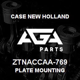 ZTNACCAA-769 CNH Industrial PLATE MOUNTING | AGA Parts