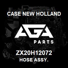 ZX20H12072 CNH Industrial HOSE ASSY. | AGA Parts