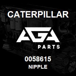 0058615 Caterpillar NIPPLE | AGA Parts