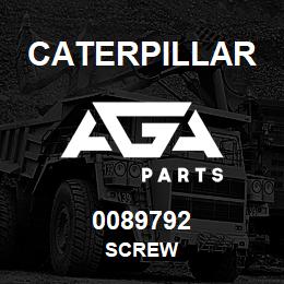 0089792 Caterpillar SCREW | AGA Parts