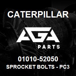 01010-52050 Caterpillar Sprocket Bolts - PC300LC-7 / M20-2 | AGA Parts