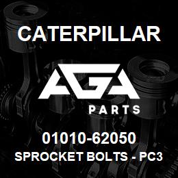 01010-62050 Caterpillar Sprocket Bolts - PC300LC-7 / M20-2 | AGA Parts