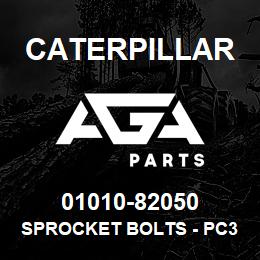 01010-82050 Caterpillar Sprocket Bolts - PC300LC-7 / M20-2 | AGA Parts