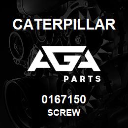 0167150 Caterpillar SCREW | AGA Parts