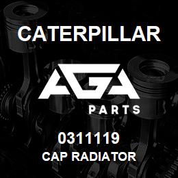 0311119 Caterpillar CAP RADIATOR | AGA Parts