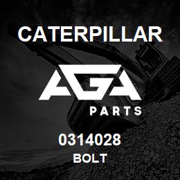 0314028 Caterpillar BOLT | AGA Parts