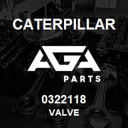 0322118 Caterpillar VALVE | AGA Parts