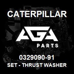 0329090-91 Caterpillar Set - Thrust Washer - STD | AGA Parts