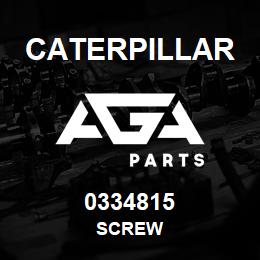 0334815 Caterpillar SCREW | AGA Parts