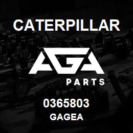 0365803 Caterpillar GAGEA | AGA Parts