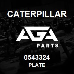 0543324 Caterpillar PLATE | AGA Parts