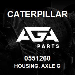 0551260 Caterpillar HOUSING, AXLE G | AGA Parts