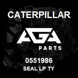 0551986 Caterpillar SEAL LP TY | AGA Parts