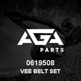 0619508 Caterpillar VEE BELT SET | AGA Parts