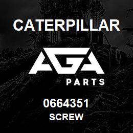 0664351 Caterpillar SCREW | AGA Parts