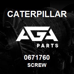 0671760 Caterpillar SCREW | AGA Parts