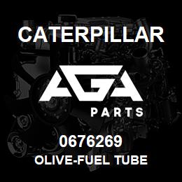 0676269 Caterpillar OLIVE-FUEL TUBE | AGA Parts