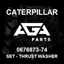 0676873-74 Caterpillar Set - Thrust Washer - .007 | AGA Parts