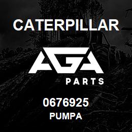 0676925 Caterpillar PUMPA | AGA Parts
