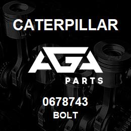 0678743 Caterpillar BOLT | AGA Parts