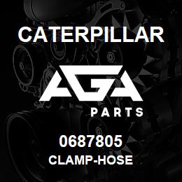 0687805 Caterpillar CLAMP-HOSE | AGA Parts