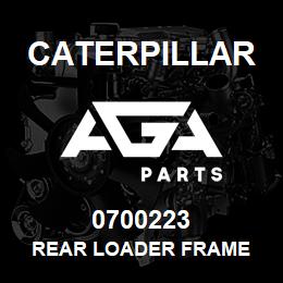 0700223 Caterpillar REAR LOADER FRAME | AGA Parts
