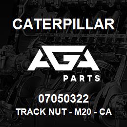 07050322 Caterpillar Track Nut - M20 - CAT 320/325 (20MM | AGA Parts