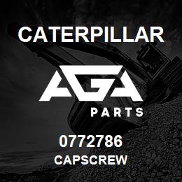 0772786 Caterpillar CAPSCREW | AGA Parts