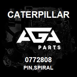 0772808 Caterpillar PIN,SPIRAL | AGA Parts