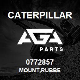 0772857 Caterpillar MOUNT,RUBBE | AGA Parts