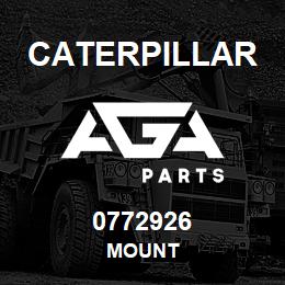 0772926 Caterpillar MOUNT | AGA Parts