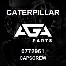 0772961 Caterpillar CAPSCREW | AGA Parts