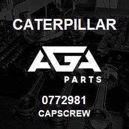 0772981 Caterpillar CAPSCREW | AGA Parts