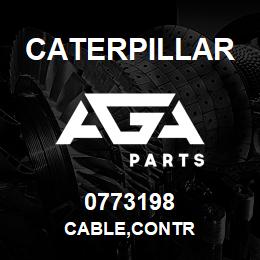 0773198 Caterpillar CABLE,CONTR | AGA Parts