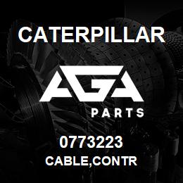 0773223 Caterpillar CABLE,CONTR | AGA Parts