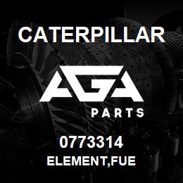 0773314 Caterpillar ELEMENT,FUE | AGA Parts