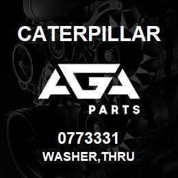 0773331 Caterpillar WASHER,THRU | AGA Parts