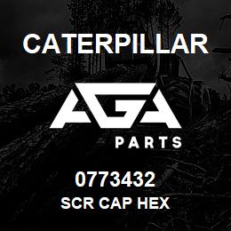 0773432 Caterpillar SCR CAP HEX | AGA Parts