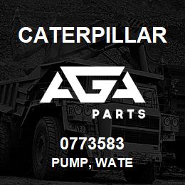 0773583 Caterpillar PUMP, WATE | AGA Parts