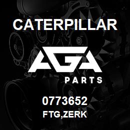 0773652 Caterpillar FTG,ZERK | AGA Parts