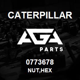 0773678 Caterpillar NUT,HEX | AGA Parts
