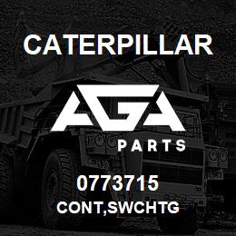 0773715 Caterpillar CONT,SWCHTG | AGA Parts